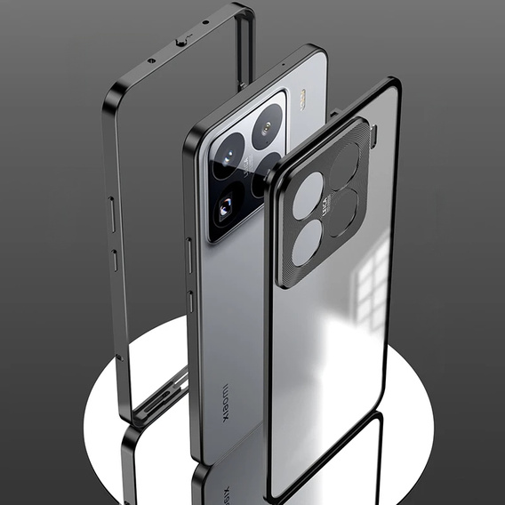 1 x Case for Xiaomi 15, Frame Case, black