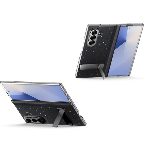 Dux Ducis Stex case with stand and tempered glass for Samsung Galaxy Z Fold7 5G
