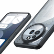 Case for Nothing Phone 3A Pro, Fusion Hybrid, transparent / black