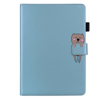 Case for iPad 10.2" 2021/2020/2019 (9/8/7 gen.), with flap, animal, blue
