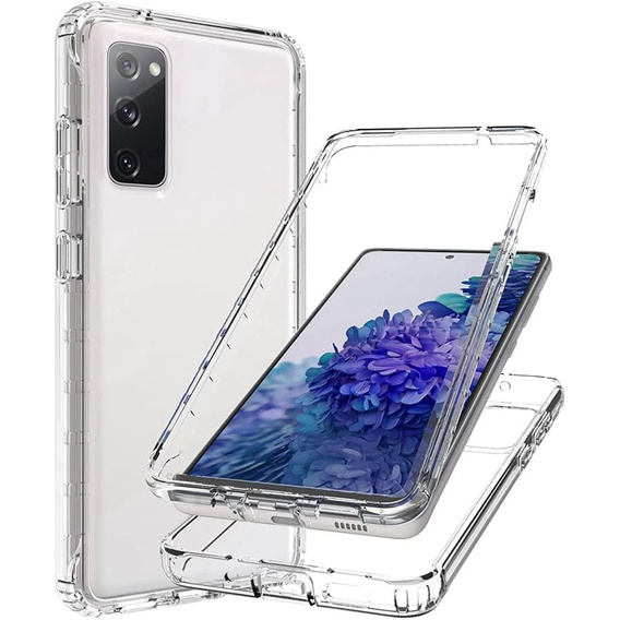 Case for Samsung Galaxy S20 FE, Suritch Full Body, transparent