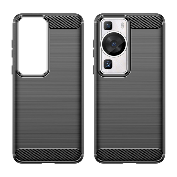 Case for Huawei P60 / P60 Pro, Carbon, black