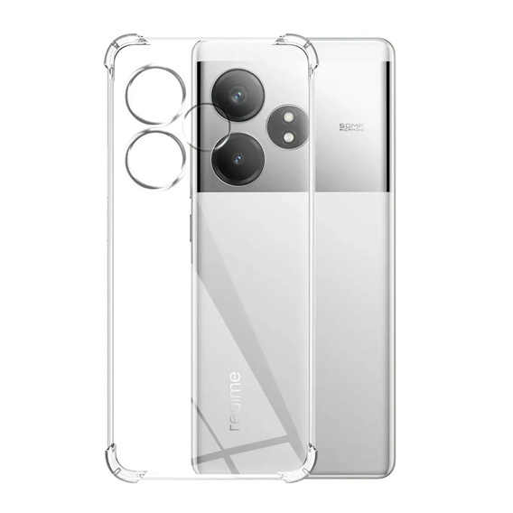 Case for Realme GT 6 / 6T, Dropproof, transparent