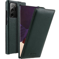 MELKCO flip case for Samsung Galaxy Note 20 Ultra, leather, flip, dark green