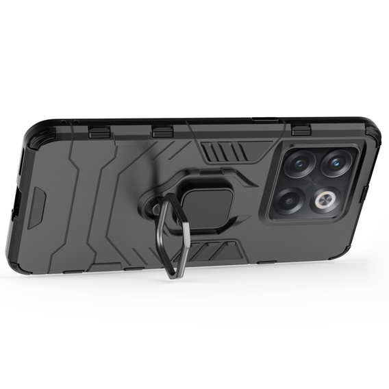Case for OnePlus 10T 5G, Kickstand Ring, black