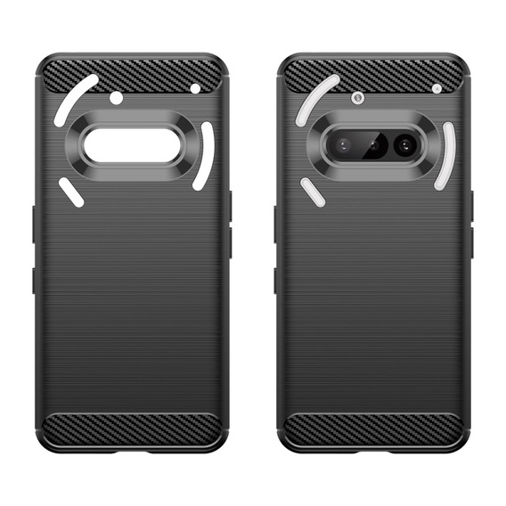Case for Nothing Phone 3A, Carbon, black