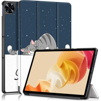 Case for Realme Pad 2, Smartcase, cat