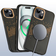 Case for iPhone 15, Milky Way, gold