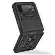 Case for Samsung Galaxy Z Flip 4 5G, CamShield Slide, black