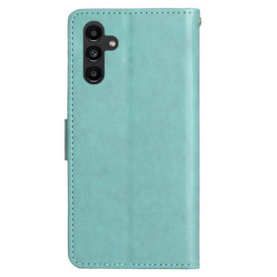 Flip case for Samsung Galaxy A55 5G, Wallet, Butterfly, purple