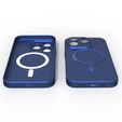 Case for iPhone 16 Pro Max, ColorMag, for MagSafe, dark blue