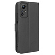 Flip case for Xiaomi Redmi Note 12S 4G, Wallet Smart Magnet, black