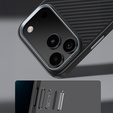 BENKS Kevlar Armor PRO Carbon Fiber 600D A070 case for MagSafe with active button for iPhone 17 Pro Max