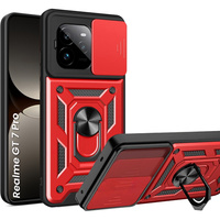 Case for Realme GT 7 Pro, CamShield Slide, red