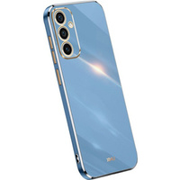 Case for Samsung Galaxy A35 5G, Glamour CamShield, blue