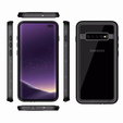 IP68 Waterproof Case for Samsung Galaxy S10+ Plus, Redpepper, black