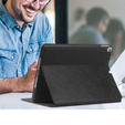 Case for iPad 10.2 2021 / 2020 / 2019, Business Card and Pen Slot, black