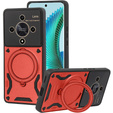 Armored Case for Honor Magic 6 Lite 5G, Magnetic Ring, red