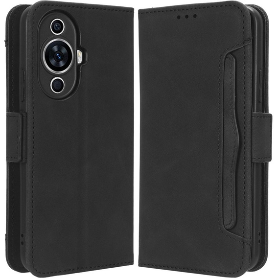 Flip case for Huawei Nova 11, Card Slot, black