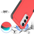 Armored Case for Samsung Galaxy A55 5G, Dual Shockproof, red