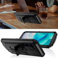 Armored case for Samsung Galaxy S23, R-JUST CamShield Slide, black