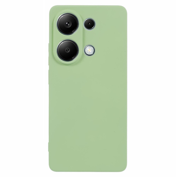 Case for Xiaomi Redmi Note 13 Pro 4G / Xiaomi Redmi Note 14S / Xiaomi Poco M6 Pro 4G, Silicone Lite, green
