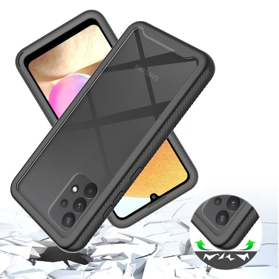 Case for Samsung Galaxy A32 4G (LTE), Shockproof, with film, blue