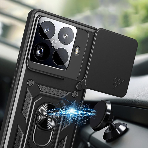 CamShield Slide armoured case with camera cover and ring for Xiaomi 15T Pro
