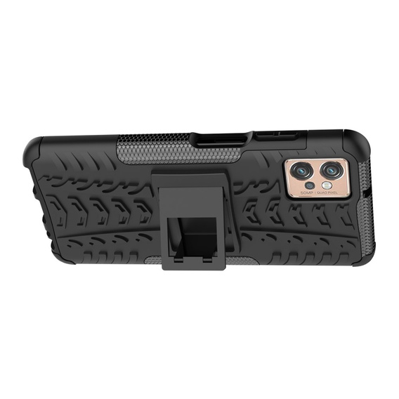 Case for Motorola Moto G32, Tire Armor, black