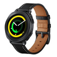 Leather Belt FOR Samsung Gear S2 / Gear Sport - Black