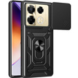 Case for Infinix Note 40 Pro, CamShield Slide, black