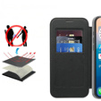Wallet MagSafe RFID flip case with camera protection for iPhone 17 Pro Max