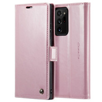 CASEME flip case for Samsung Galaxy Note 20 Ultra, Waxy Textupink, pink