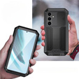 Armored case for Samsung Galaxy S24+ Plus, R-JUST, black