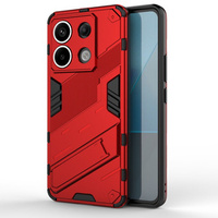 Case for Xiaomi Redmi Note 13 Pro 5G, Military kickstand, red