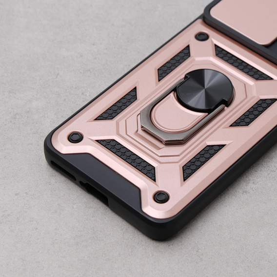 Case for Motorola Edge 40 Neo, CamShield Slide, pink rose gold