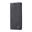 CASEME case for Samsung Galaxy A51, Leather Wallet Case, black