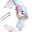 Silicone Strap for Samsung Galaxy Watch Active 20mm, Butterfly