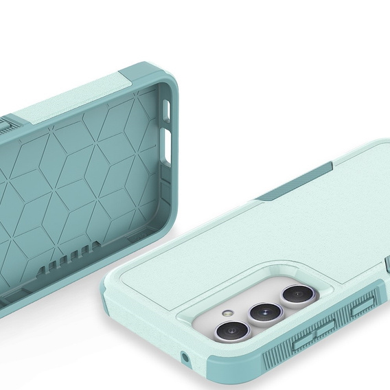 Armored Case for Samsung Galaxy S23 FE, Dual Shockproof, green