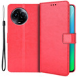 Flip case for Realme 11 5G, Crazy Horse Wallet, red