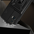 Case fordo Motorola Edge 30 Neo 5G, CamShield Slide, black