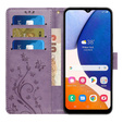 Flip case for Samsung Galaxy A14 4G/5G, Mandala Flower, purple