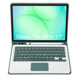 Case with Bluetooth keyboard and touchpad for Samsung Galaxy Tab A11+
