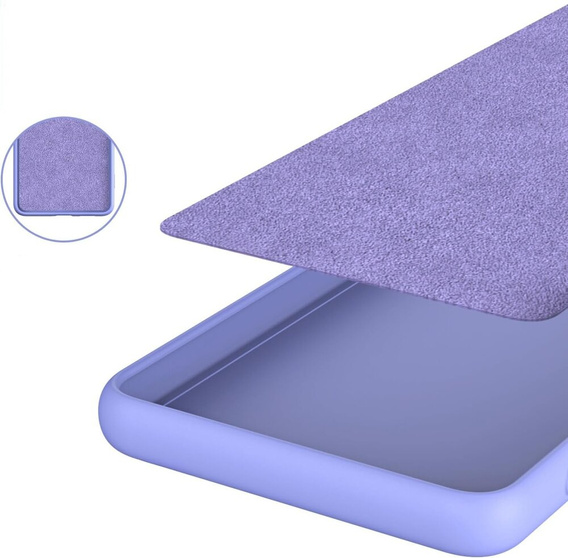 Case for Xiaomi Poco F6 Pro, Silicone Lite, purple