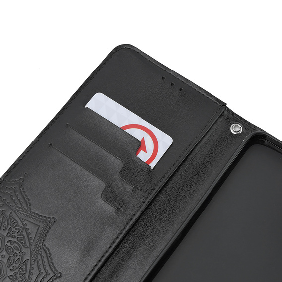 Flip case for Oppo A79 5G, Mandala, black