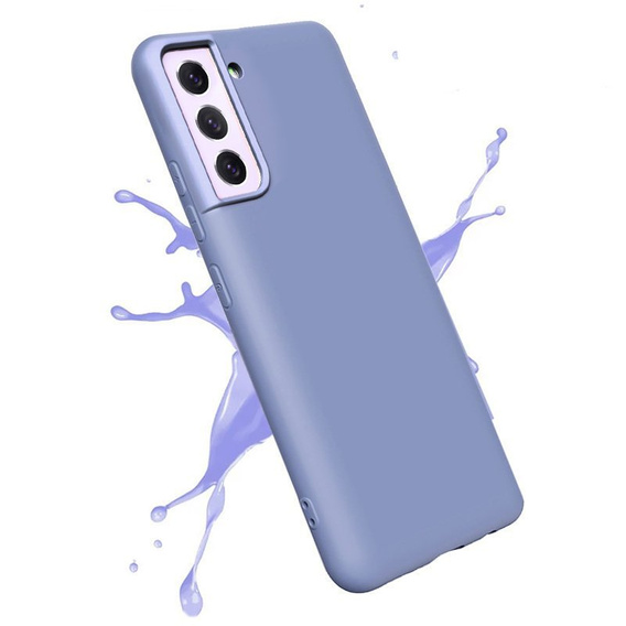 Case for Samsung Galaxy S21, Silicone Lite, lavender