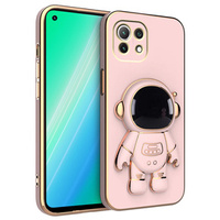 Case for Xiaomi Mi 11 Lite / Mi 11 Lite 5G / 11 Lite 5G NE, Astronaut, pink rose gold