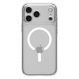 Spigen Ultra Hybrid MagSafe case for iPhone 17 Pro, Clear / White