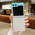 Case for Samsung Z Flip5, Gradient Dropproof, pink / blue