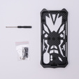 Armored case for Nothing Phone 2, Aluminum Alloy, black